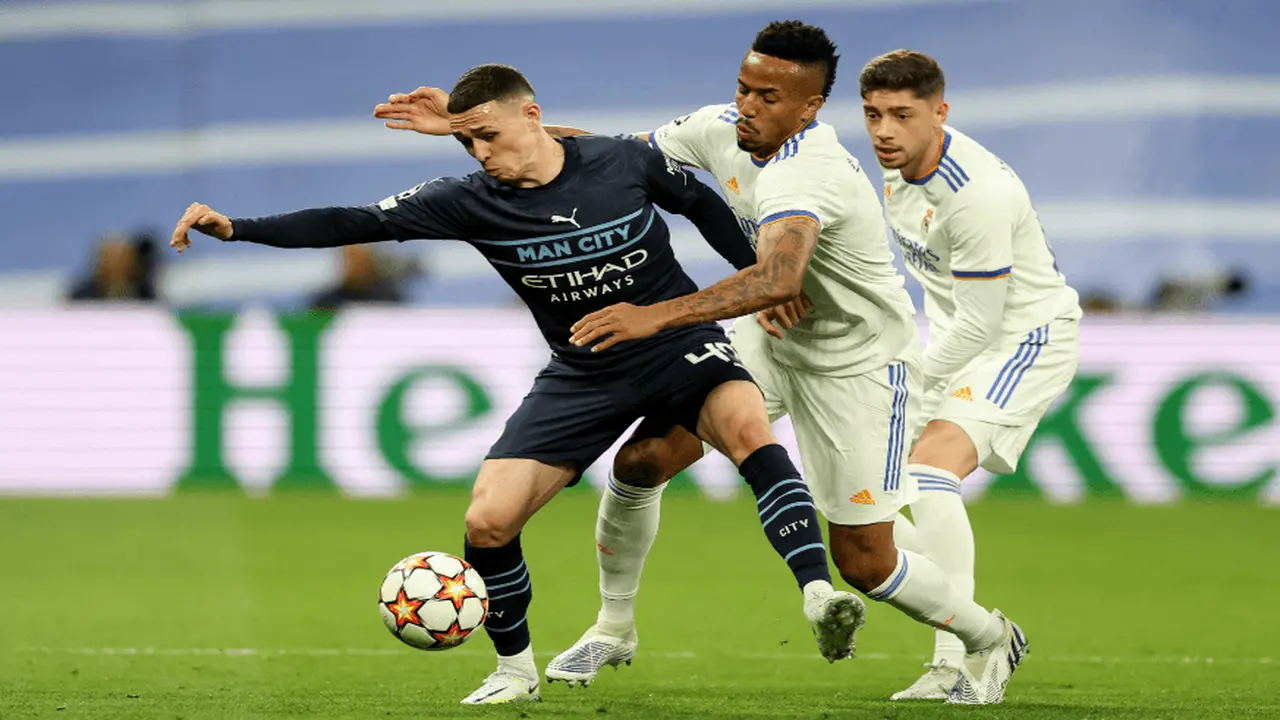 موعد كيفية مشاهدة مباراة ريال مدريد ومانشستر سيتي في دوري أبطال أوروبا والقنوات الناقلة